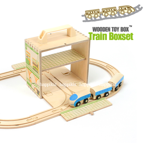 [Ludens Wooden Toy Box] ڽƮ  BOXSET TRAIN