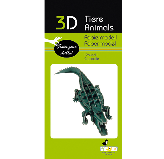 [ 3D ü] Ǿ crocodile, FRIDO11631