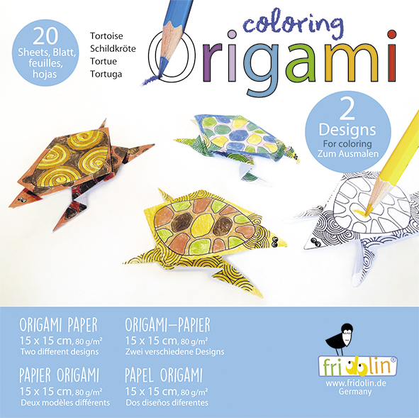 [ ] ÷ ź Coloring-Origami, Tortoises