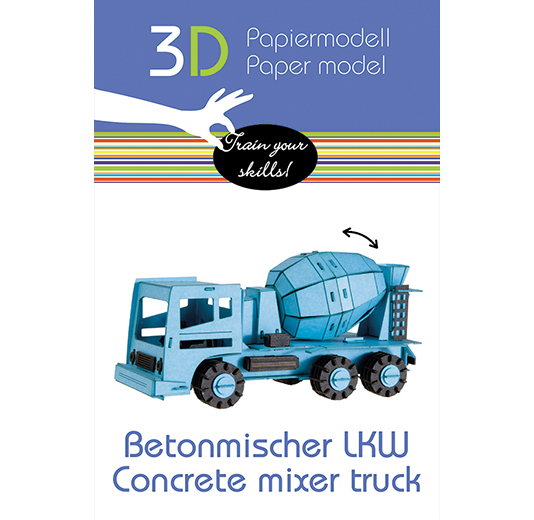  3D ü  ͼƮ concrete mixer, FRIDO11588